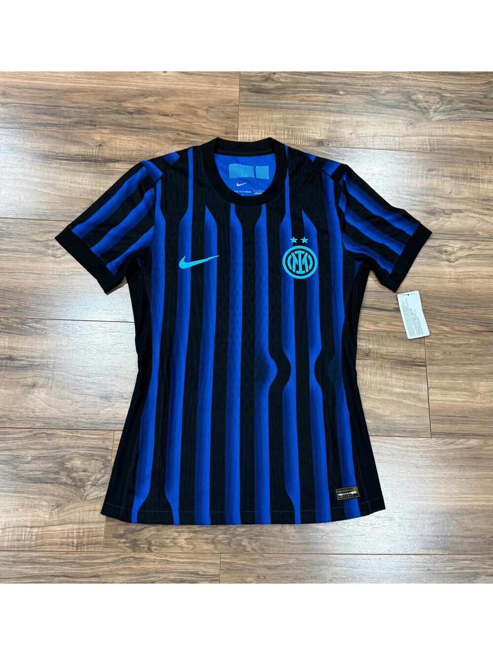 Nike Inter Milan 2024/25 Home Match Jersey Men's Small  GFA PROMO Player Issue